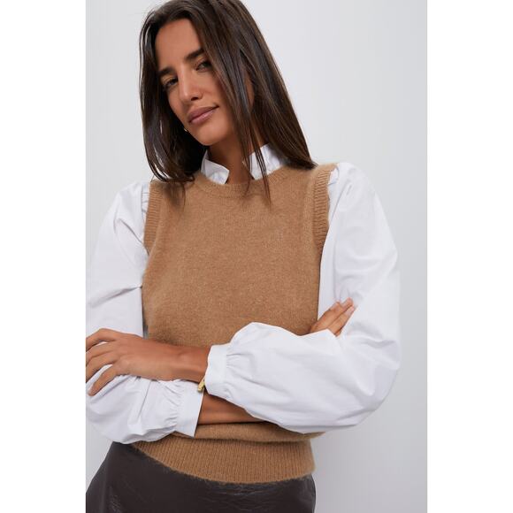 TUCKERNUCK Khaki Ella Sweater Blouse
NWT Size Large - Picture 3 of 10